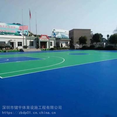 网球场施工方案_硅PU网球场建设施工_深圳市健宇体育15年以上项目经验