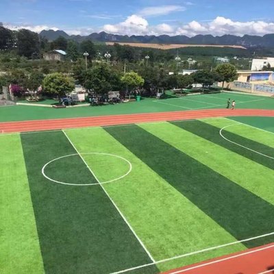 足球场草坪铺设-运动地面施工工程-深圳草坪施工-值得信赖